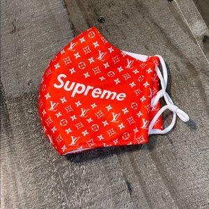 Adult designer logo face mask